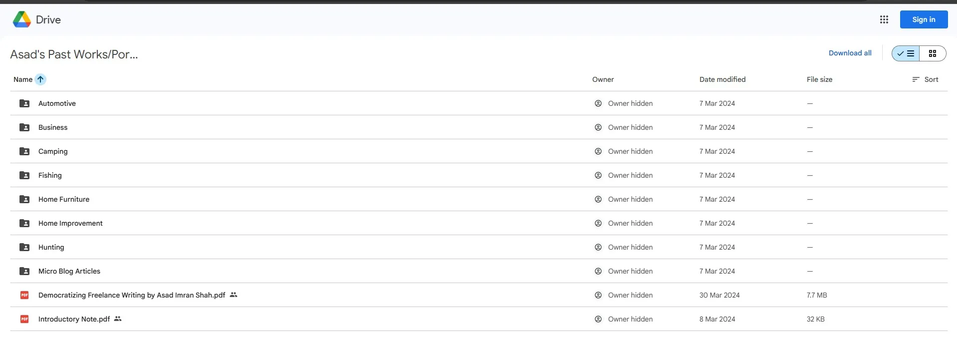 NicheAffect Content Portfolio - Slide 1